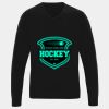 'Essential' acrylic v-neck sweater Thumbnail