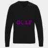 'Essential' acrylic v-neck sweater Thumbnail