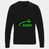 'Essential' acrylic v-neck sweater Thumbnail