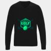 'Essential' acrylic v-neck sweater Thumbnail