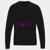 'Essential' acrylic v-neck sweater Thumbnail