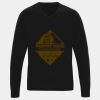 'Essential' acrylic v-neck sweater Thumbnail