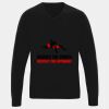 'Essential' acrylic v-neck sweater Thumbnail