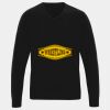'Essential' acrylic v-neck sweater Thumbnail