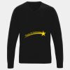 'Essential' acrylic v-neck sweater Thumbnail