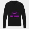 'Essential' acrylic v-neck sweater Thumbnail