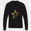 'Essential' acrylic v-neck sweater Thumbnail
