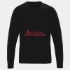 'Essential' acrylic v-neck sweater Thumbnail