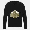 'Essential' acrylic v-neck sweater Thumbnail