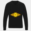 'Essential' acrylic v-neck sweater Thumbnail