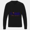 'Essential' acrylic v-neck sweater Thumbnail