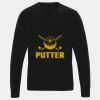 'Essential' acrylic v-neck sweater Thumbnail
