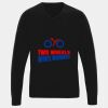 'Essential' acrylic v-neck sweater Thumbnail