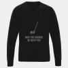 'Essential' acrylic v-neck sweater Thumbnail