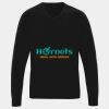 'Essential' acrylic v-neck sweater Thumbnail