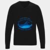 'Essential' acrylic v-neck sweater Thumbnail