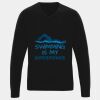'Essential' acrylic v-neck sweater Thumbnail