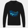 'Essential' acrylic v-neck sweater Thumbnail
