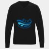 'Essential' acrylic v-neck sweater Thumbnail