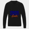 'Essential' acrylic v-neck sweater Thumbnail