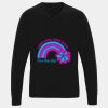 'Essential' acrylic v-neck sweater Thumbnail