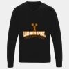 'Essential' acrylic v-neck sweater Thumbnail