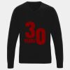 'Essential' acrylic v-neck sweater Thumbnail