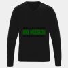 'Essential' acrylic v-neck sweater Thumbnail