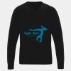 'Essential' acrylic v-neck sweater Thumbnail