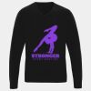 'Essential' acrylic v-neck sweater Thumbnail