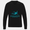 'Essential' acrylic v-neck sweater Thumbnail